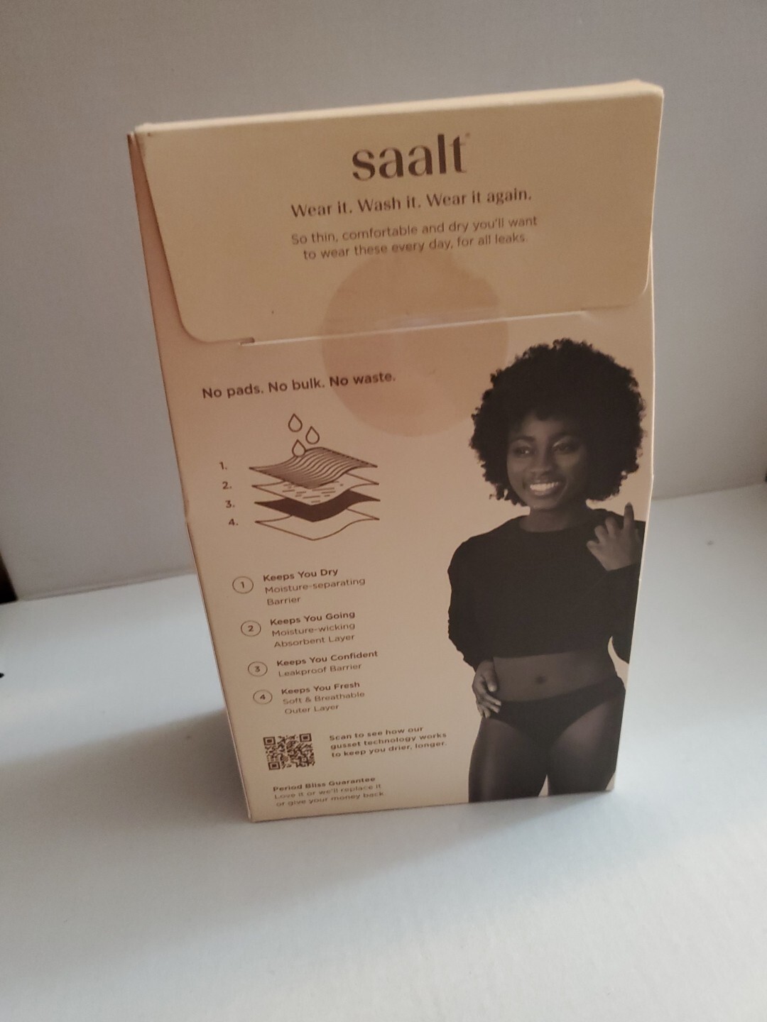 Saalt Leak Proof Period Underwear High Absorbency – Super Soft Modal Comfort