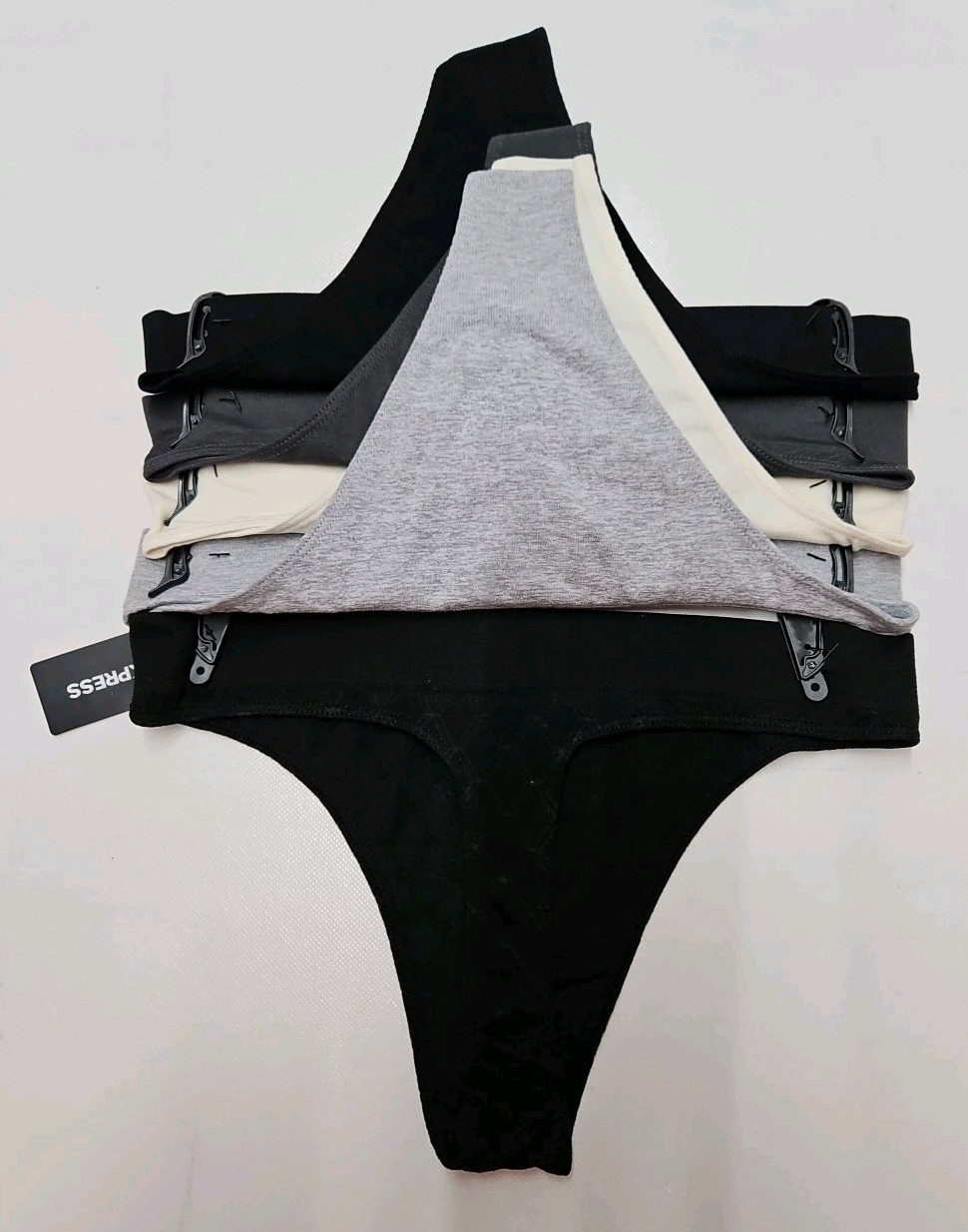 Express Woman’s Soft Seamless Thong Multicolor Size Small