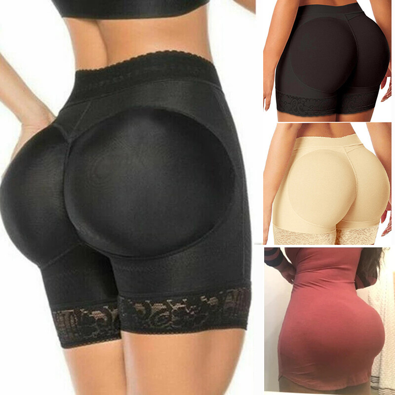 Women’s Padded Panties Butt Lifter Body Shaper Underwear Buttock Briefs Fack ASS