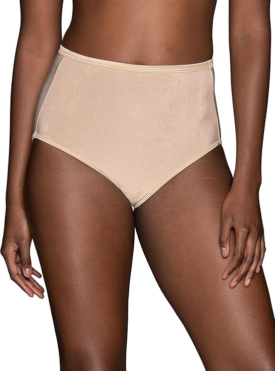 VANITY FAIR Illumination Brief Panties ROSE BEIGE 3XL