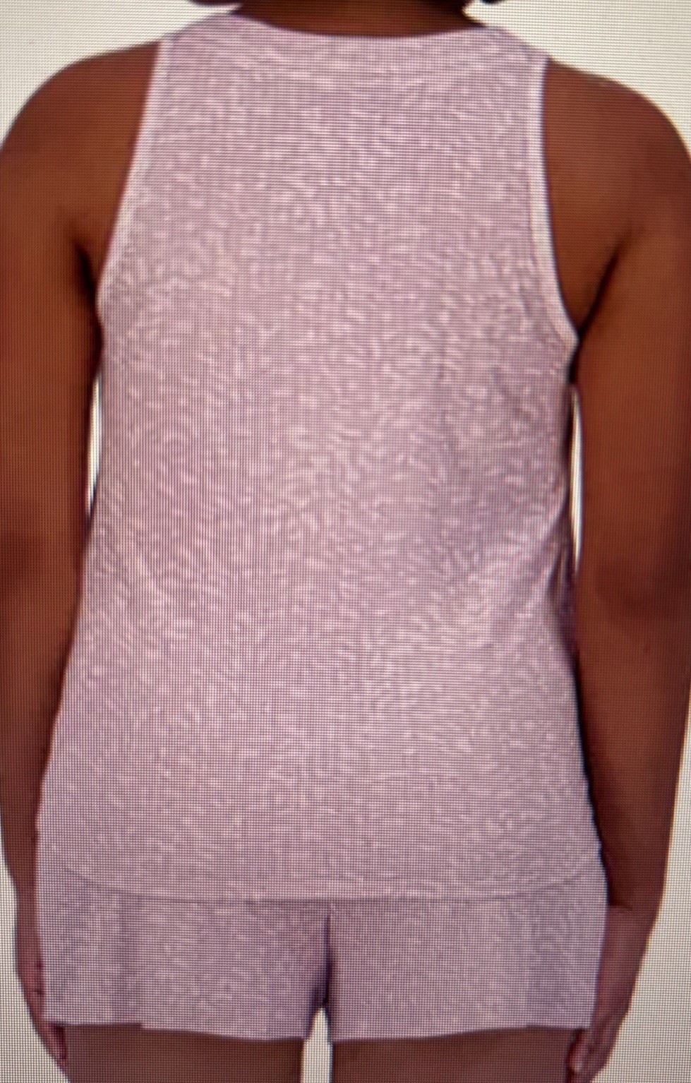 Live2Lounge Women’s 4‑Piece Pointelle Pajama Lounge Set Purple Size Large NWT