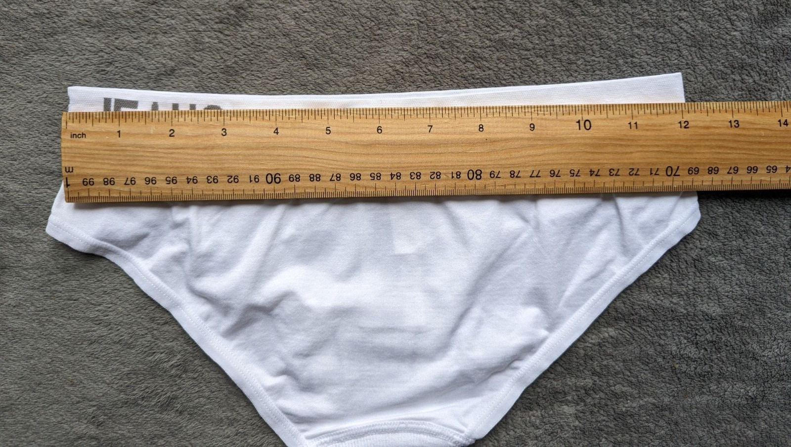 Pepe Jeans Underwear Womens Medium White Seam Free Brief Alene Logo Pants