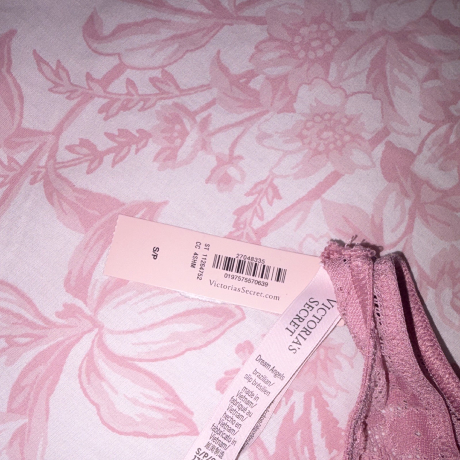 Victoria’s SECRET CHEEKLESS DREAM ANGEL BLING PANTY