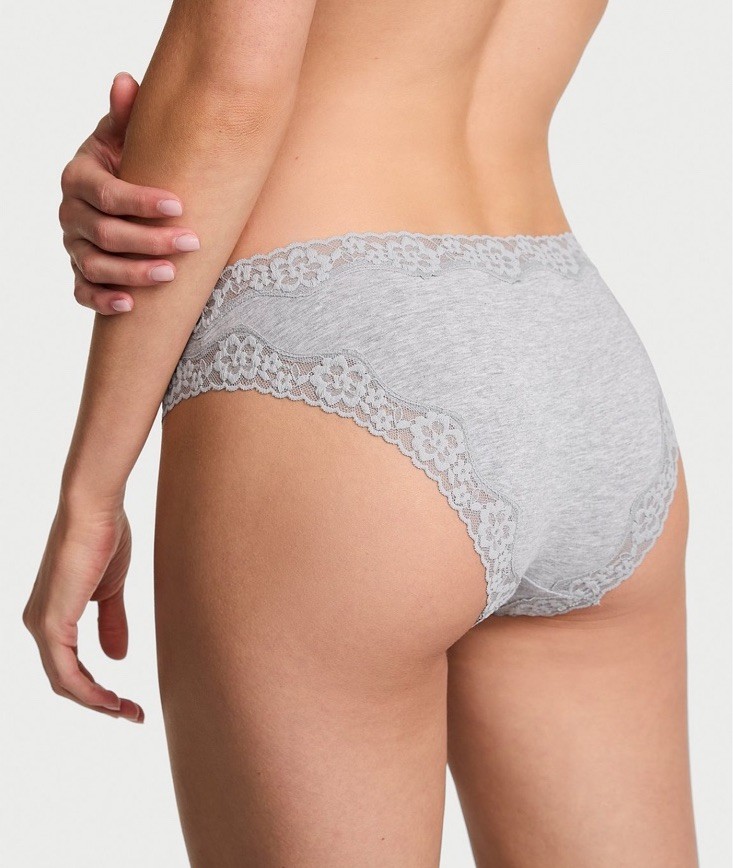 5 Pack Victoria’s Secret sz M Cotton Lace-Waist Bikini Panty Set Bundle Lot