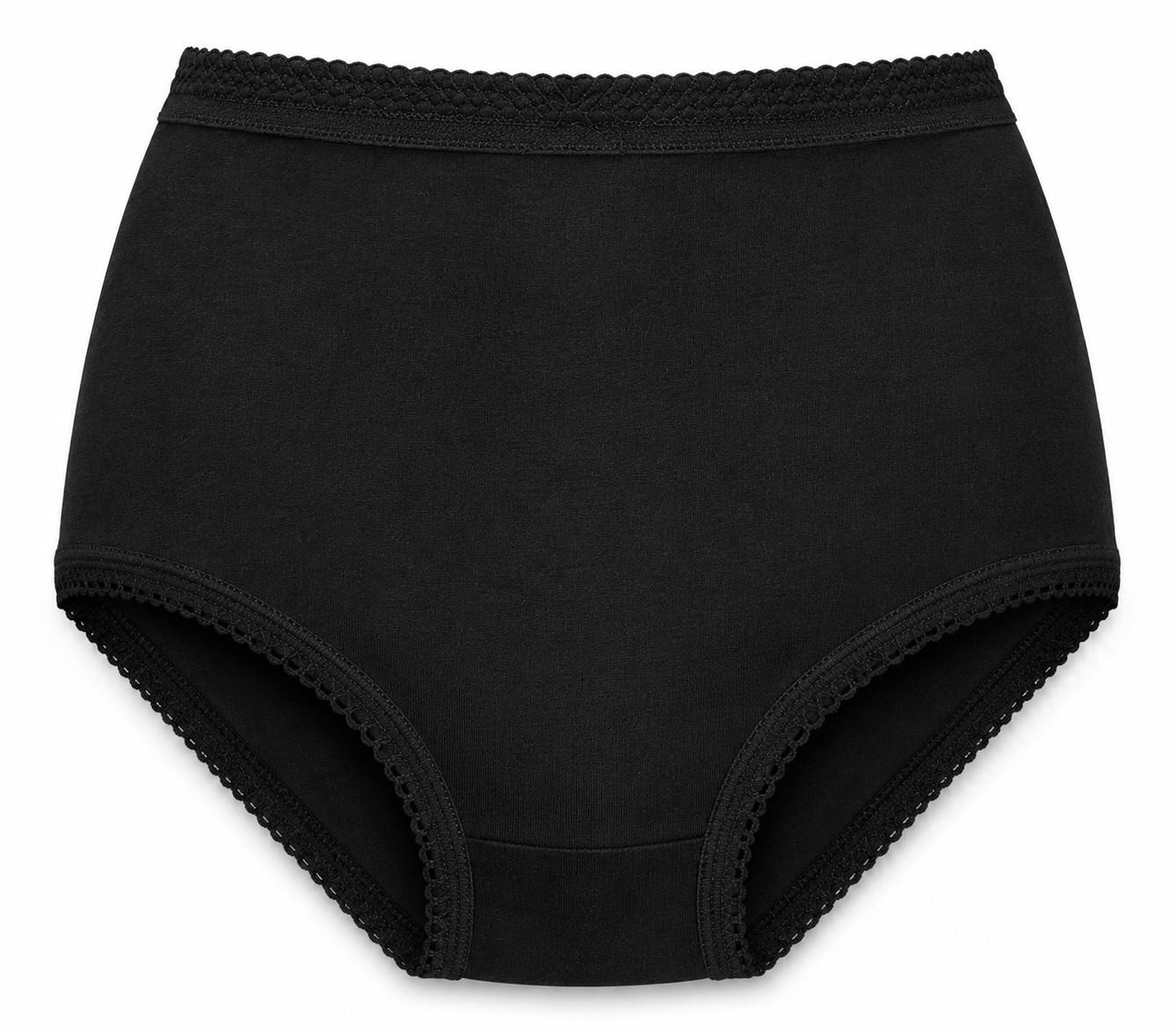 6 Pack Ladies Briefs Maxi, 100% Cotton Full Comfort Fit Underwear, Size 10-24