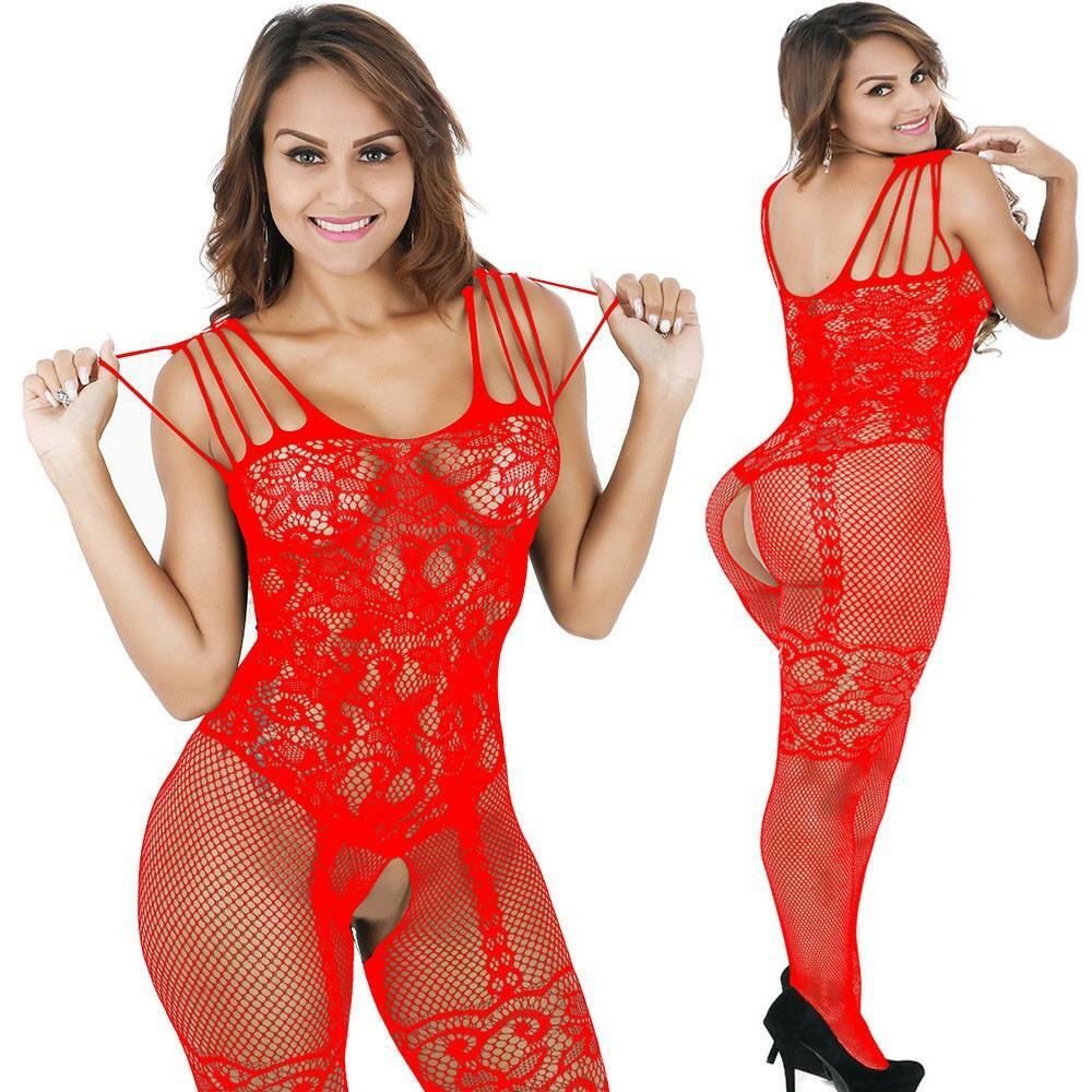 ☆USA☆ Sexy Women Lace Thong G-string Panty Lingerie Underwear Crotchles Fishnet