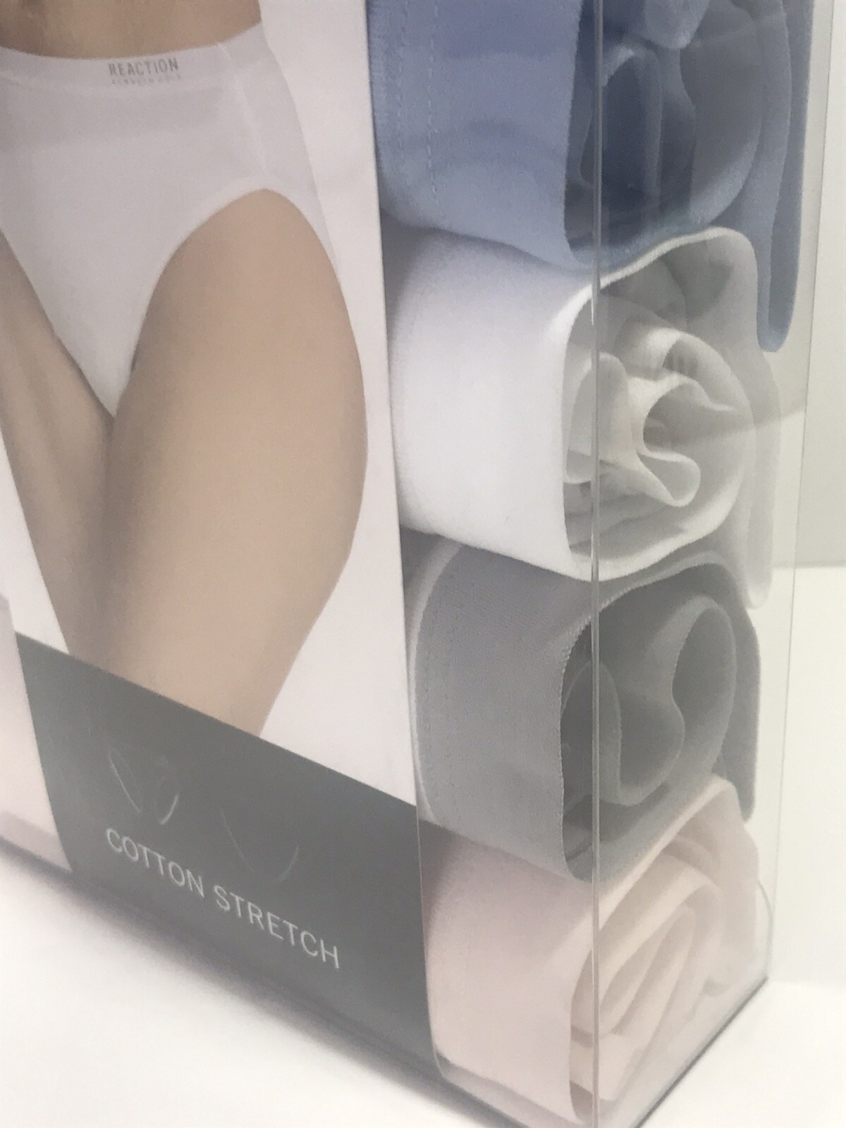 Reaction Kenneth Cole 6 Cotton Women’s Fashion Pack Hi-Cut Brief Underwear