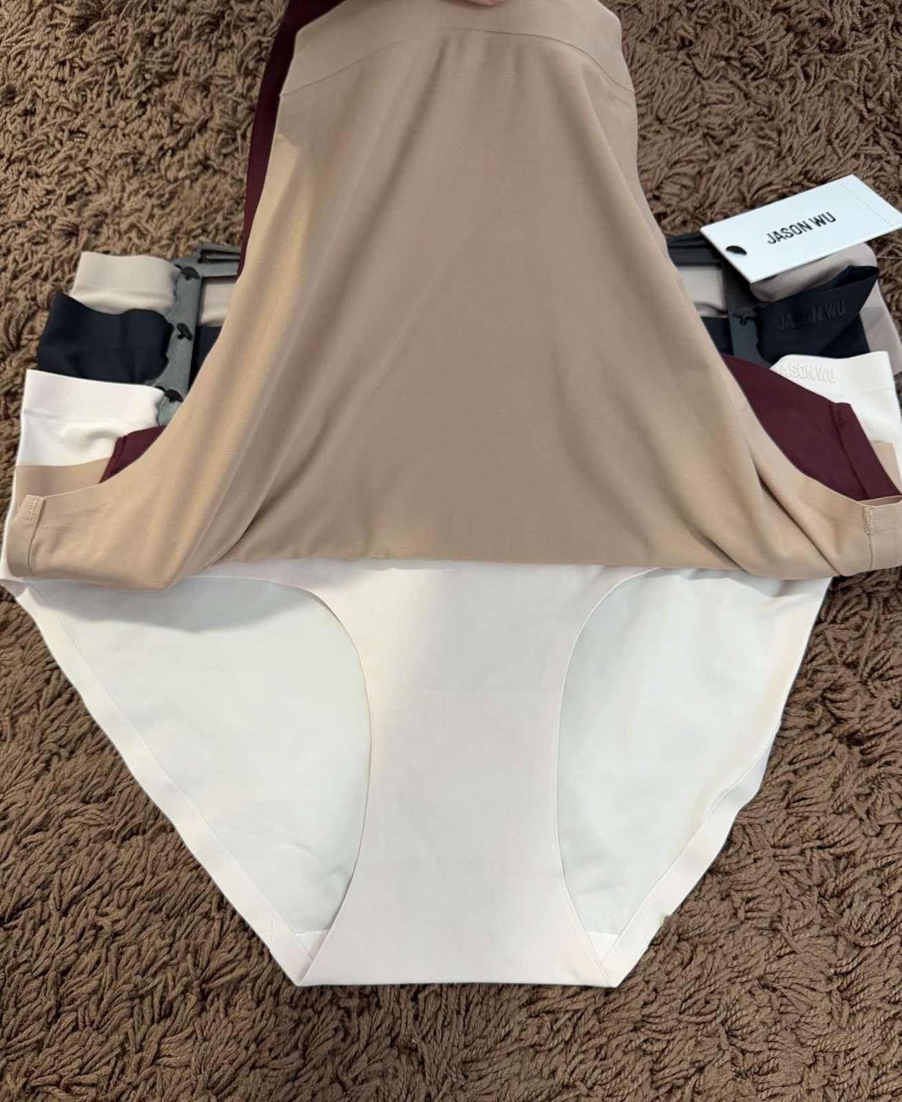 NWT Jason Wu Women’s 5-Pack Hipster Designer Panties Large Chic Comfy Multicolor