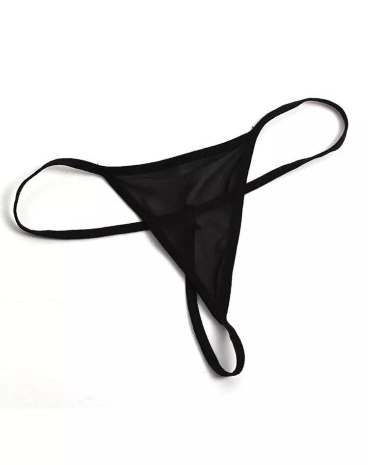 Women’s Sexy Underwear Panties Solid Mini Lace Thong G-String Lingerie Panty
