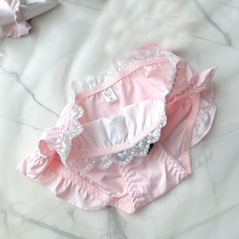 Sweet Girls Womens Princess Bow Panties Briefs Japanese Cute Students Underpants