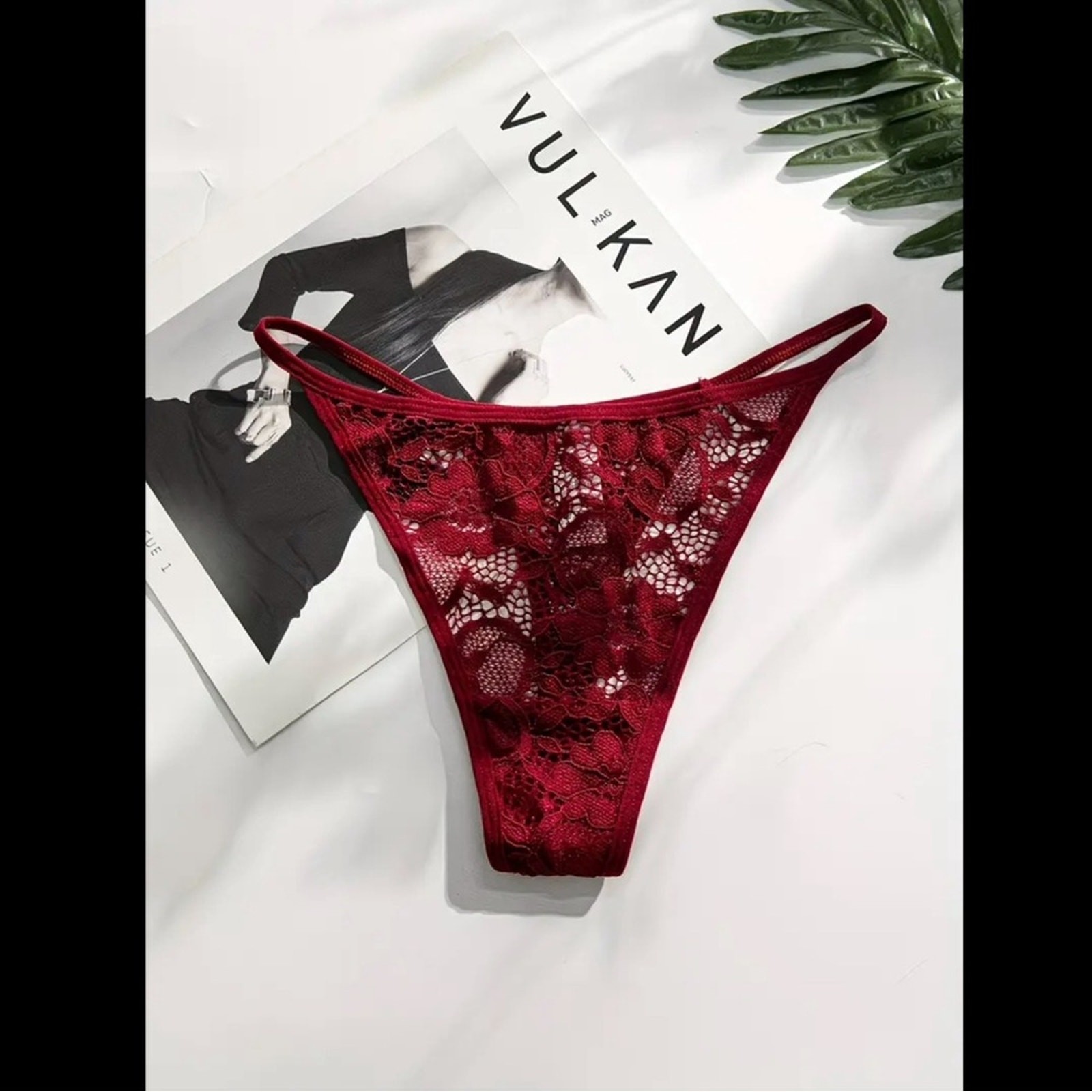 3-Pack, Multi-Colored, Floral Lace Panties