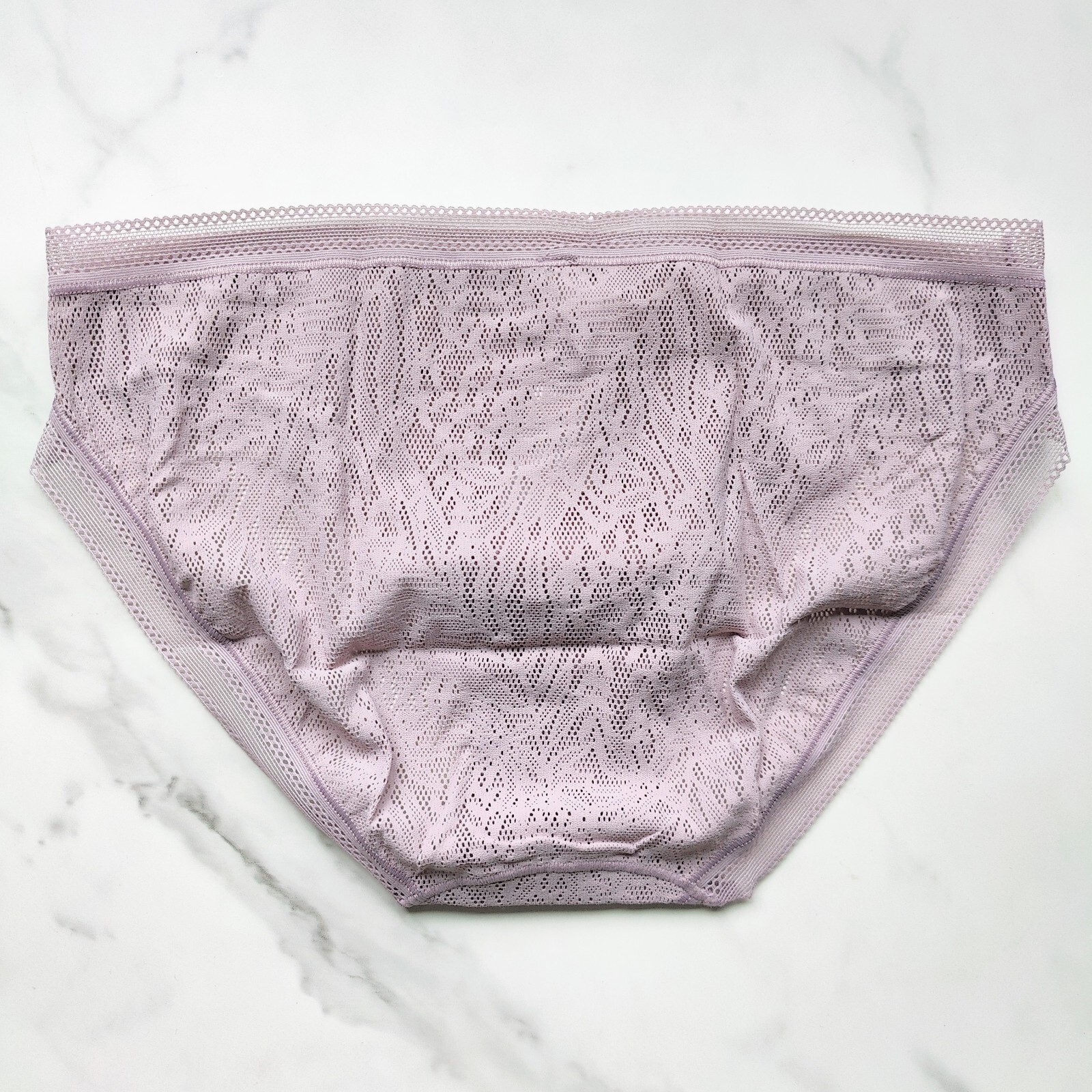 Soma Stretch Lace Hipster Panty Elderberry SZ S/M/XL