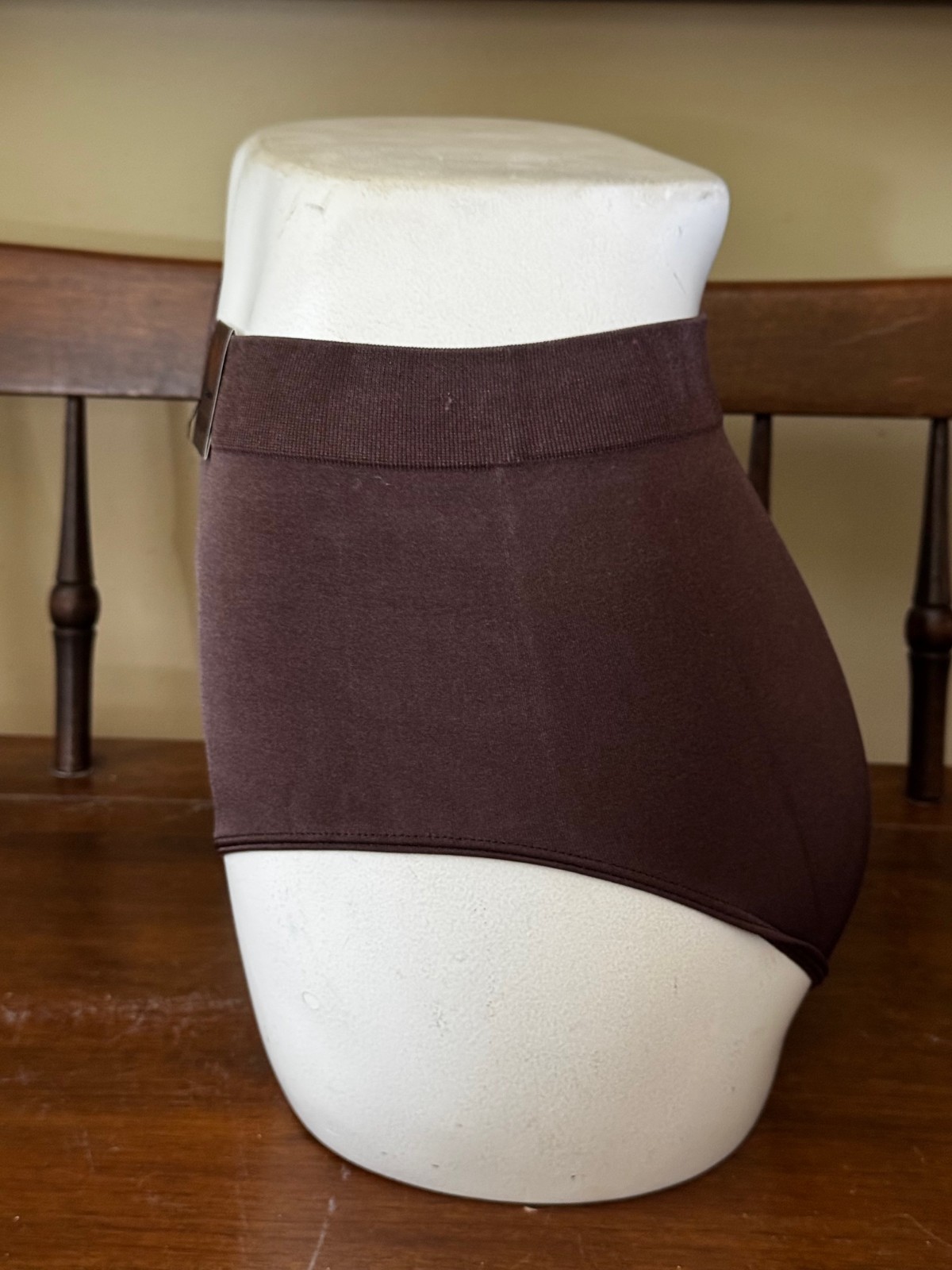 WACOAL 838175 HOT FUDGE BROWN ~ B-SMOOTH FULL BRIEF PANTIES ~ XL