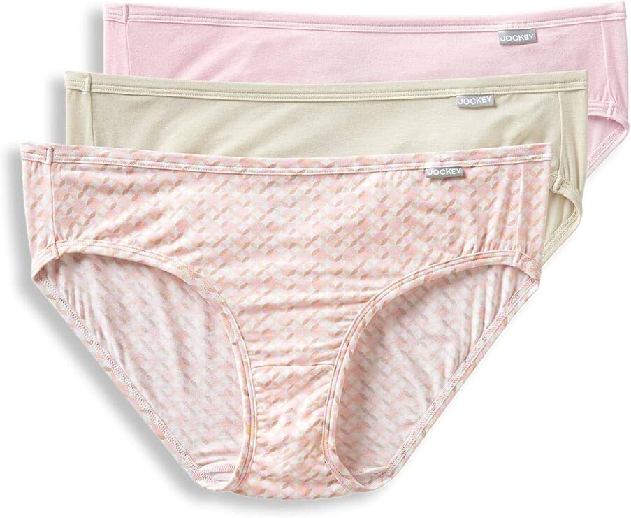 Jockey Womens BIKINI Panties Size 10 3XL Soft & Comfy MODAL STRETCH Pack of 3
