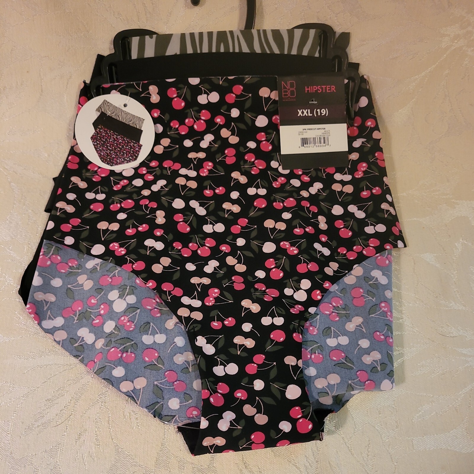 3 PAIR NO BOUNDARIES FREECUT HIPSTER SEXY 1-3 PACKS SZ XXL 19