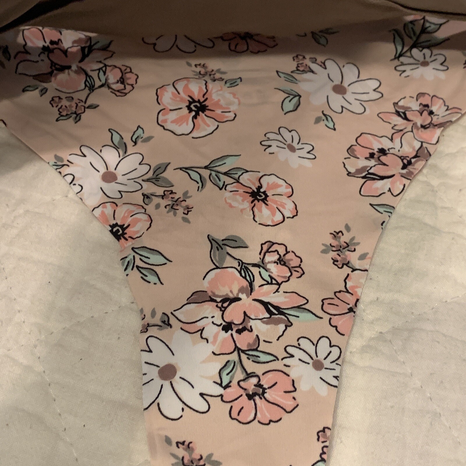 Nanette Lepore 5 Pack Tag Free Thong Panties Set Size XL Floral Underwear