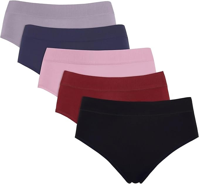 Carole Hochman Womens Midnight Stretch Hipster 4 or 5-Pack
