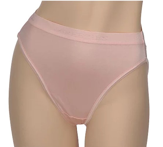 Breezies Set of 3 Classic Nylon Lycra Hi-Cut Women’s Briefs UltimAir Sz 5 A64728