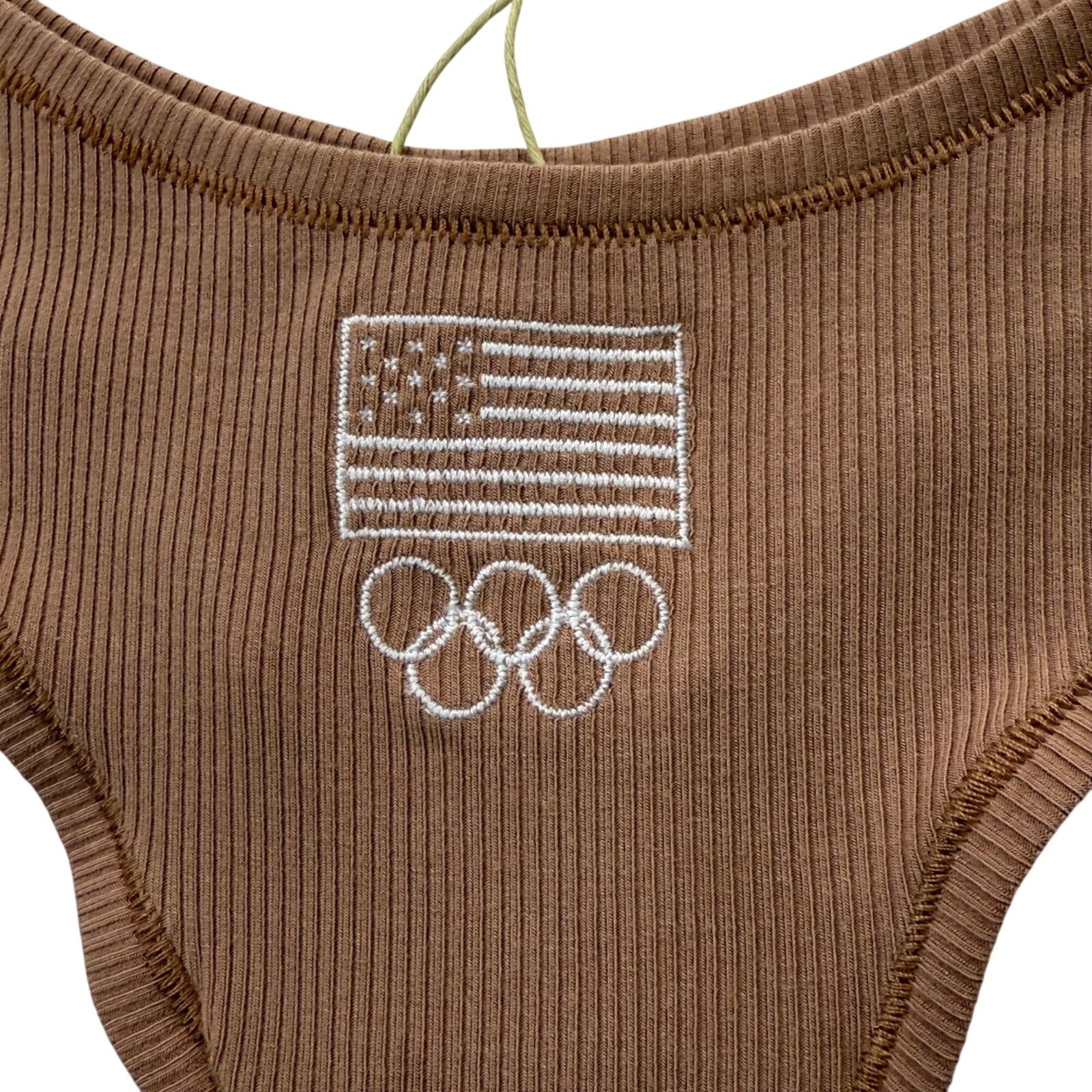 SKIMS Soft Lounge Rib Thong Team USA Sienna Small