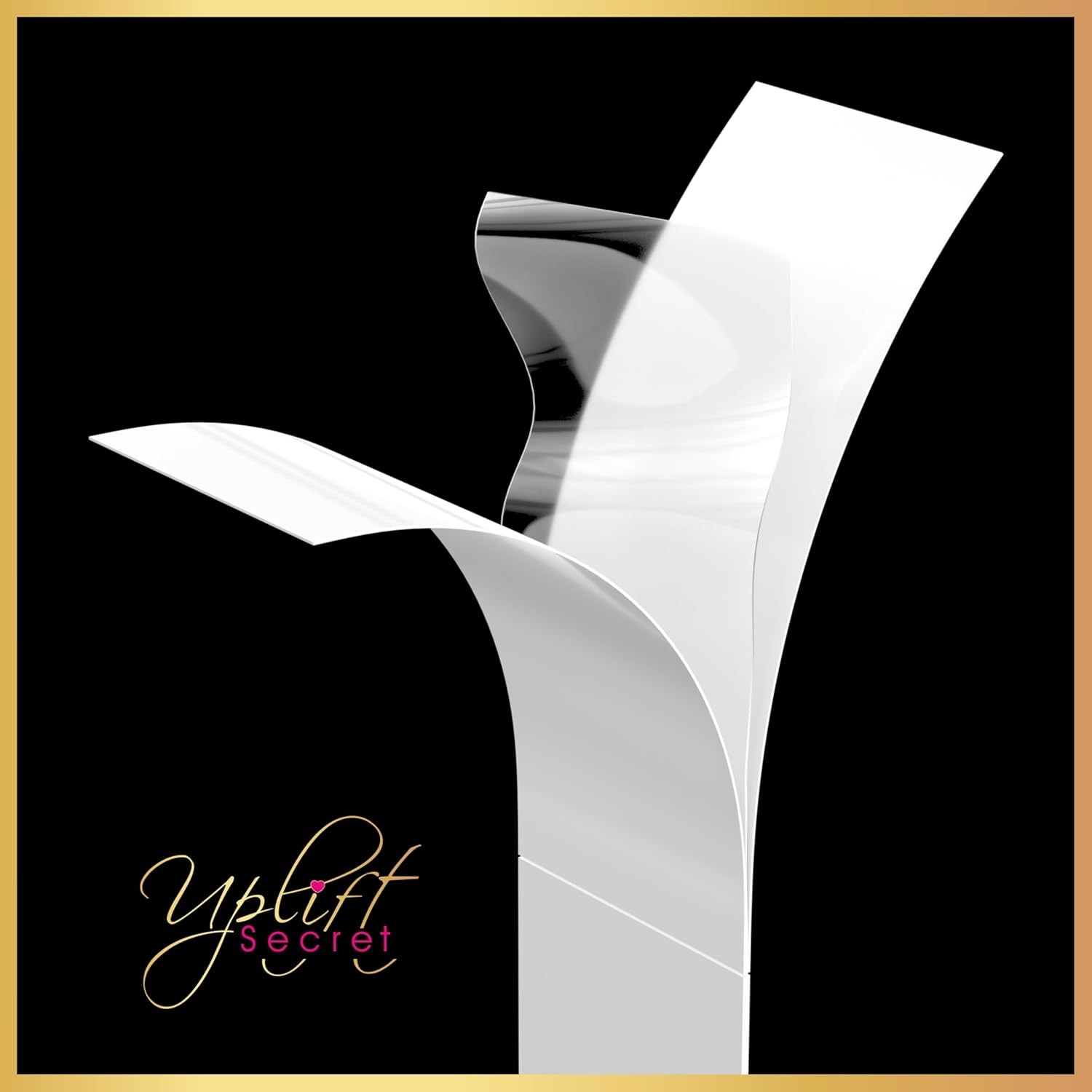 Uplift Secret Fashion Clothing Tape Double Sided 100 Count (Pack of 1), Clear