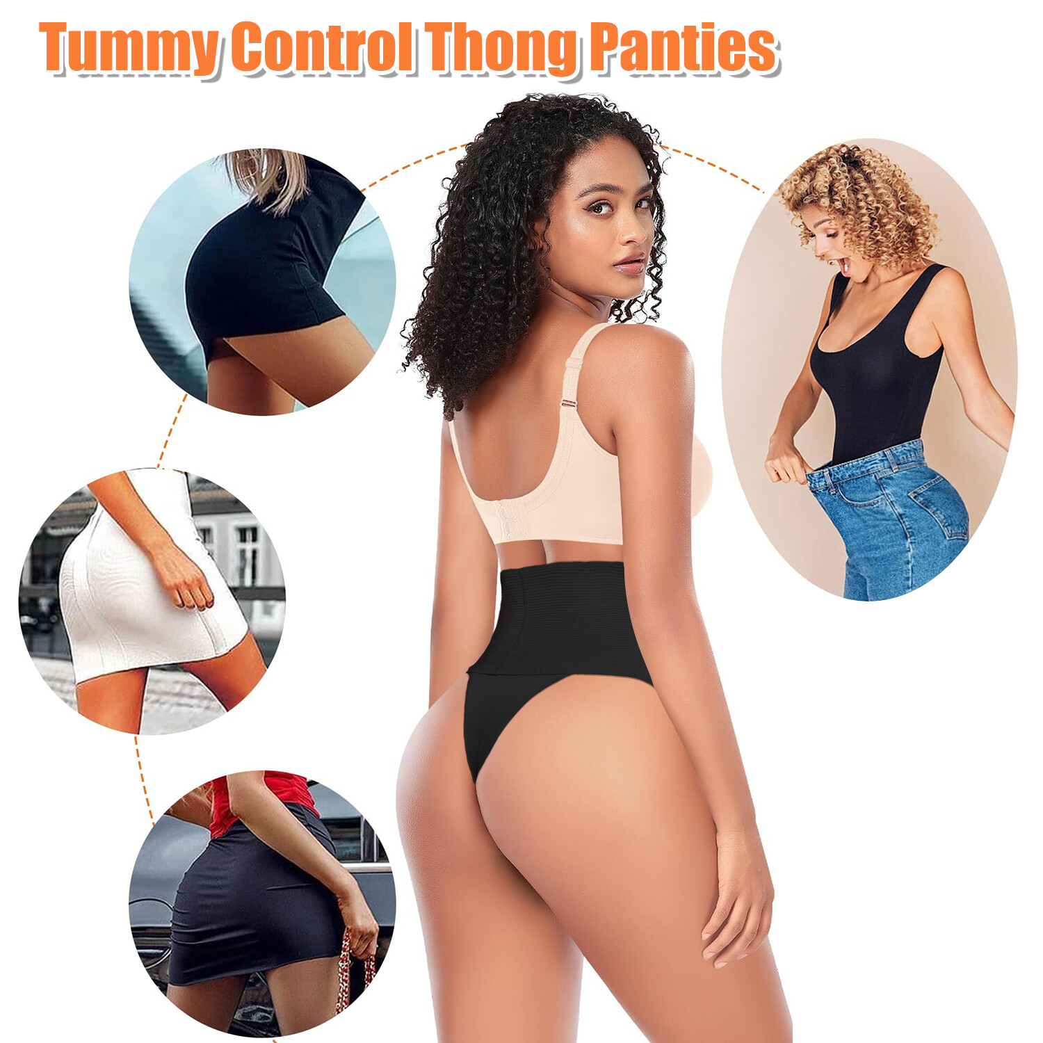Womens Tummy Control High Waist Body Shaper Shorts Girdle Shapewear Slim Panties