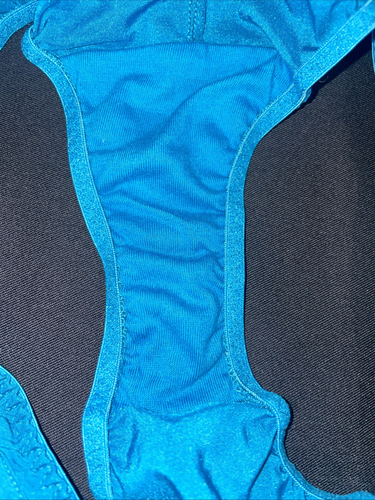 2PC SET Agent Provocateur LIZA PANTY Brief & BRA Turquoise WOMANS Sz S/2 Studded