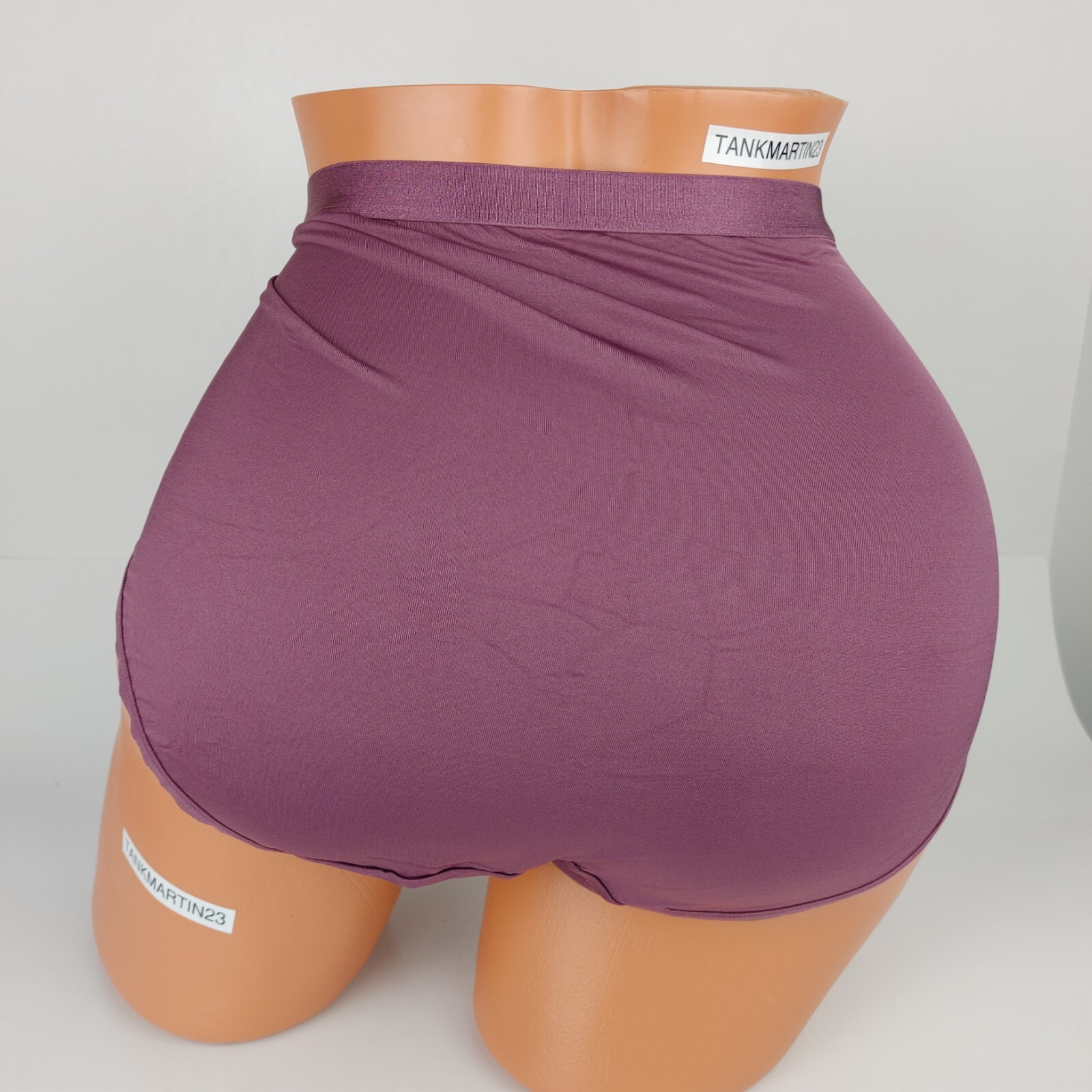 Lane Bryant Cacique No Show Full Brief 22/24 Plus Panties Solid Purple Lace Hips
