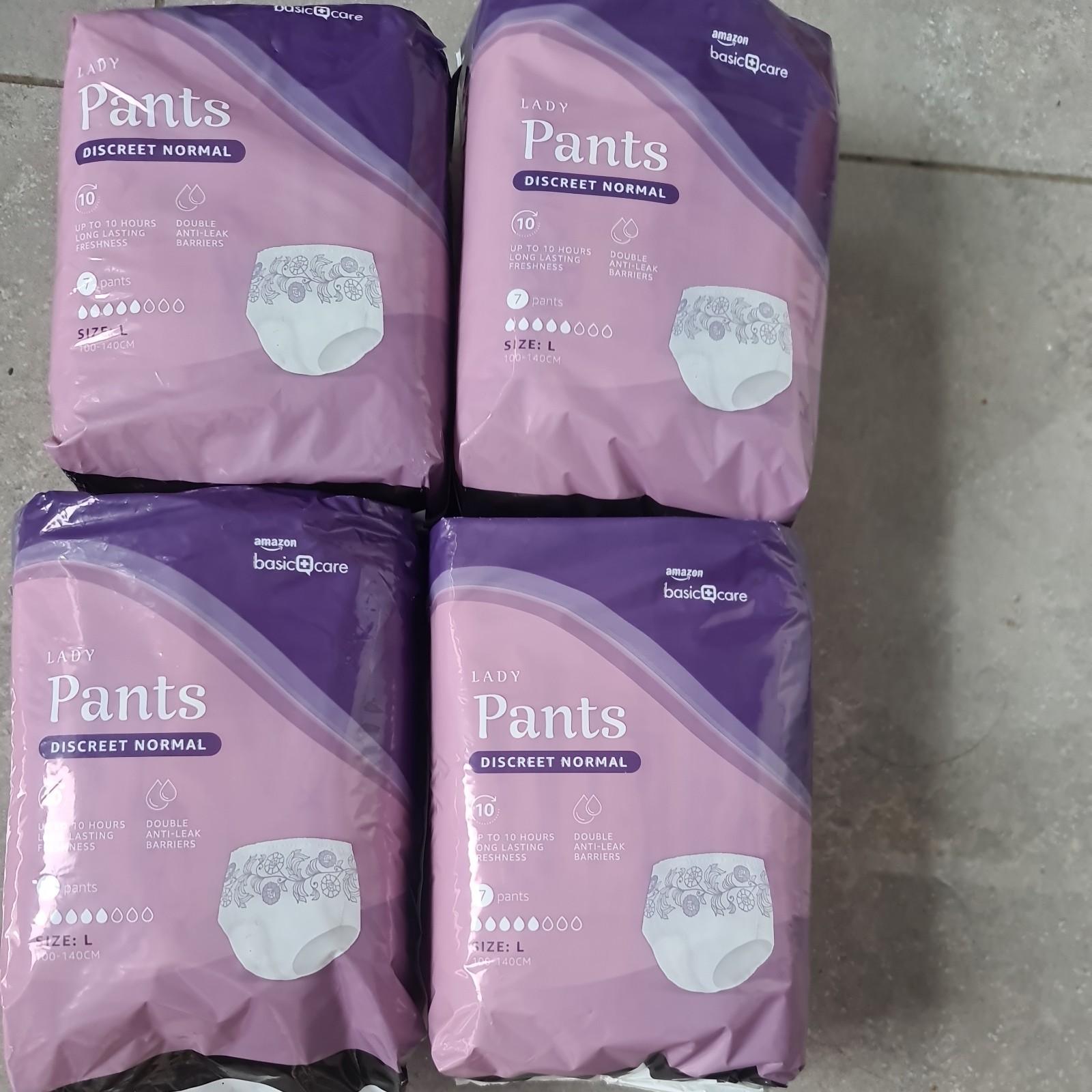 27 Count Cotton-Like Disposable Panties for Women – 1 pack open 1 pant miss