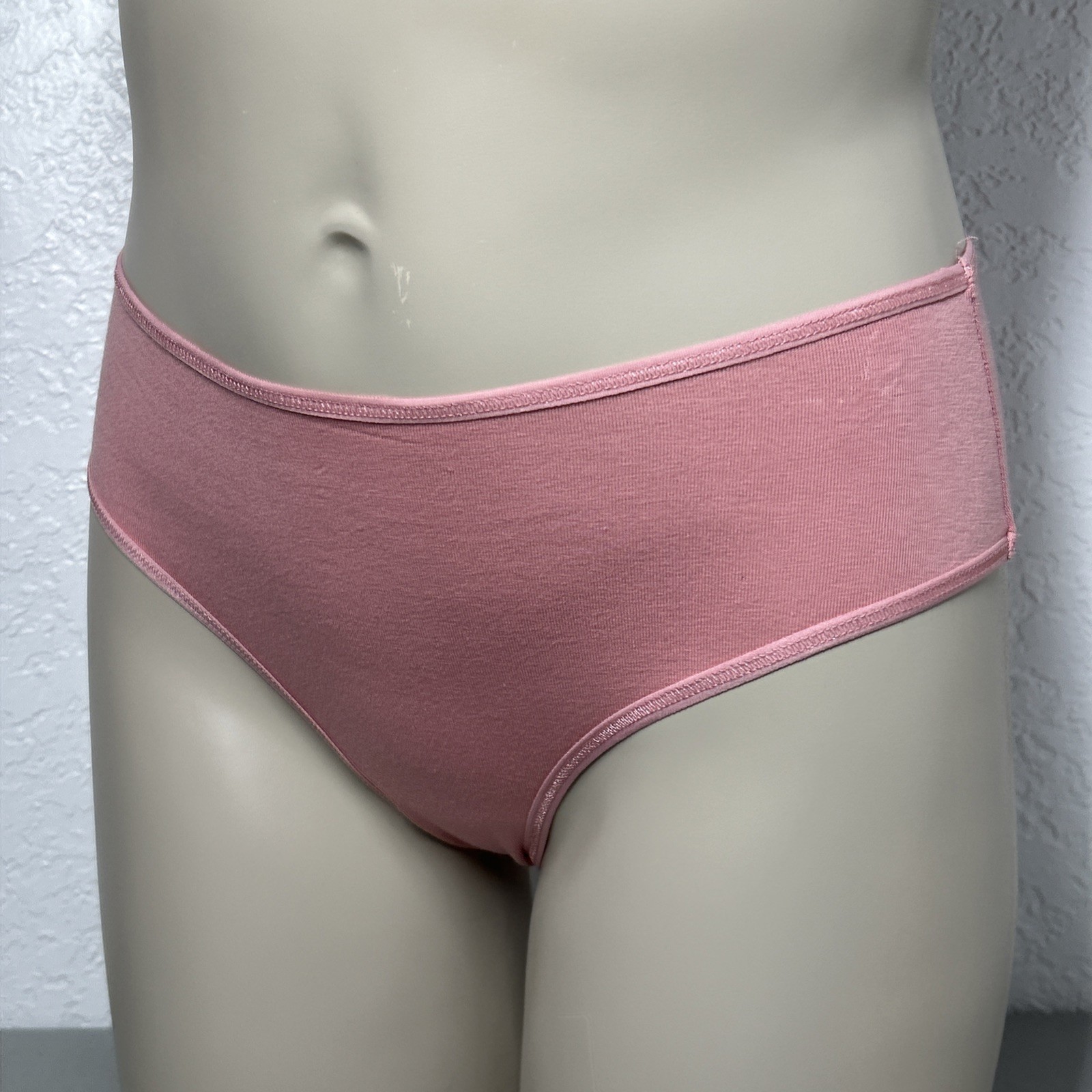 B. Up Serena Rose High Waist Panty Size S/P Pink Pima Cotton SER-217 NWT