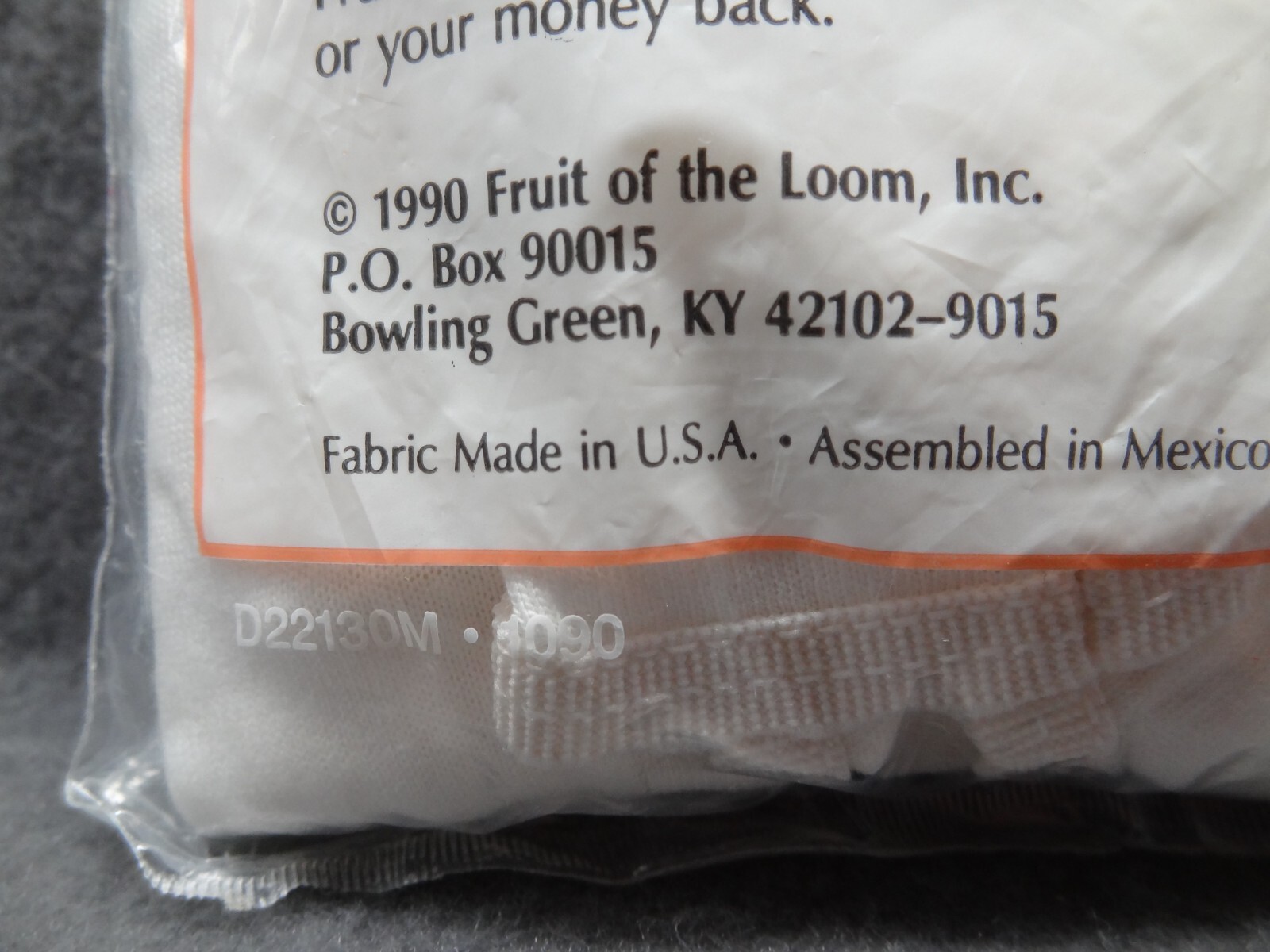 NEW Fruit of the Loom Size 7 3-Pack Feminine Style 100% Natual Cotton Brief 90s