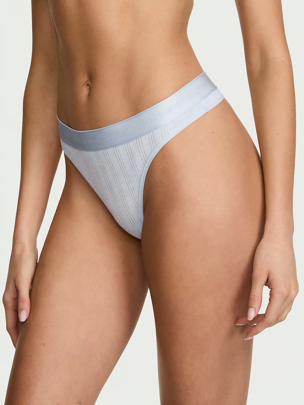 VICTORIA’ s SECRET Modal Ultra-Fine Logo Thong Panty size Large