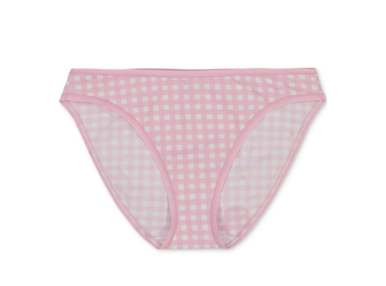 GapBody Women’s Cotton Bikini Underwear GPW00274M – Pink Lavender Gingham
