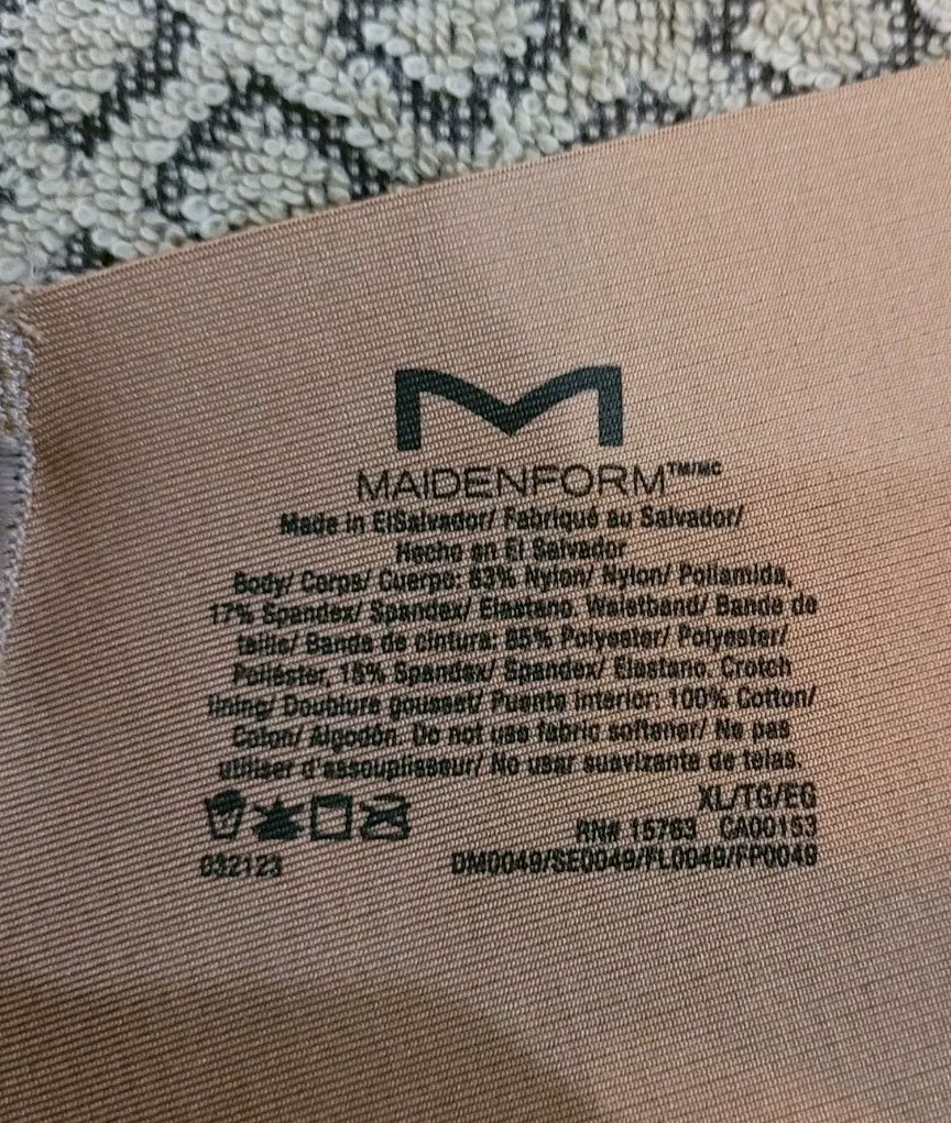 MAIDENFORM 2XL Cool Comforts FIRM Extra Wide Smooth Tech Band Shaper nwt