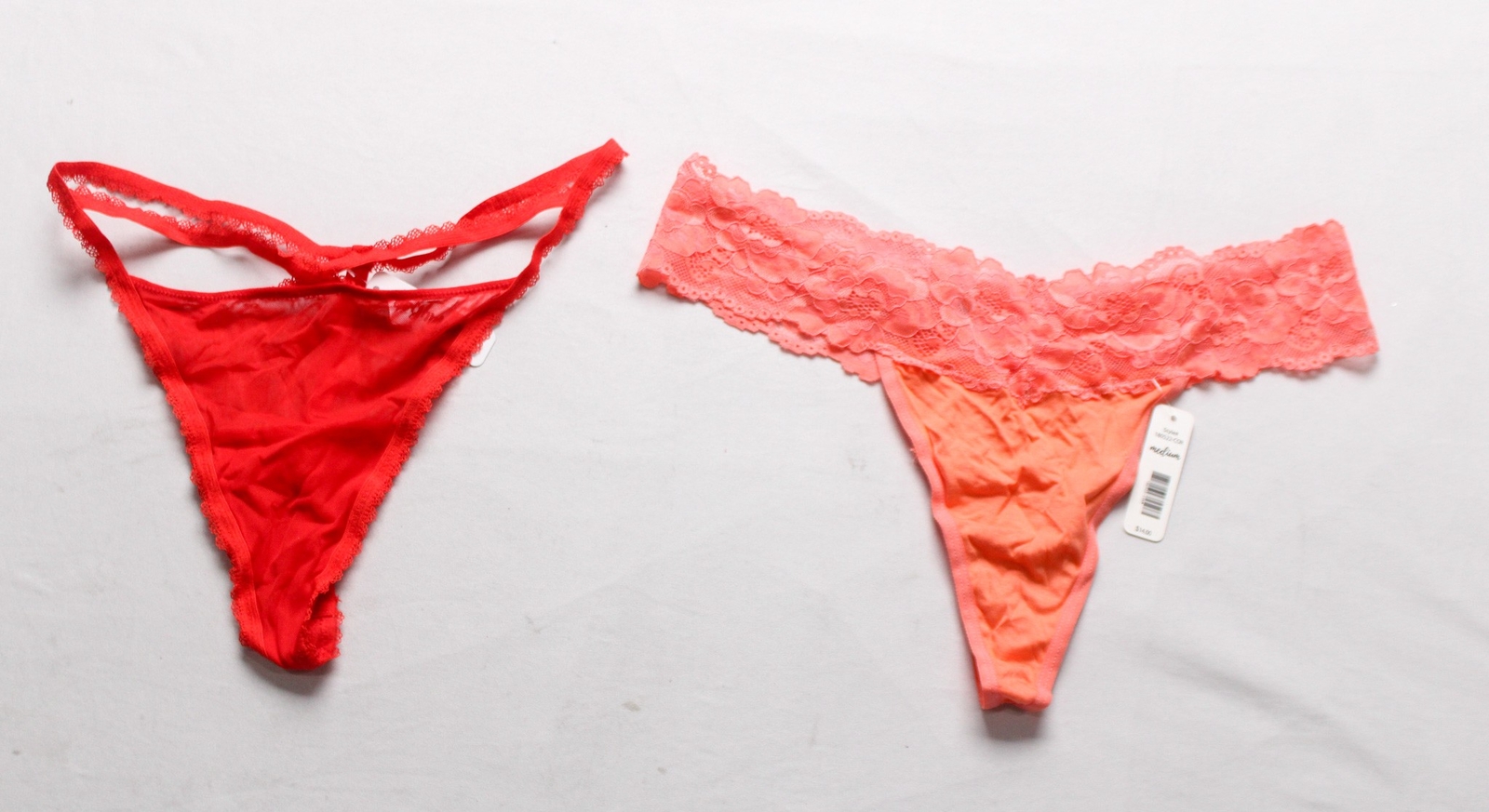 BootayBag Women’s 5 Piece Lace Thong Lingerie Pack TS8 Multicolor Medium NWT