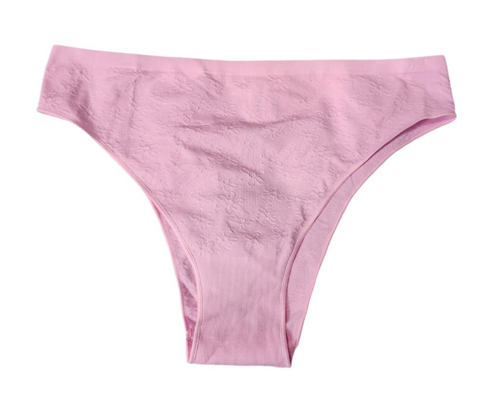 Victorias Secret PINK Womens L Brazilian Slip Panty Underwear Floral
