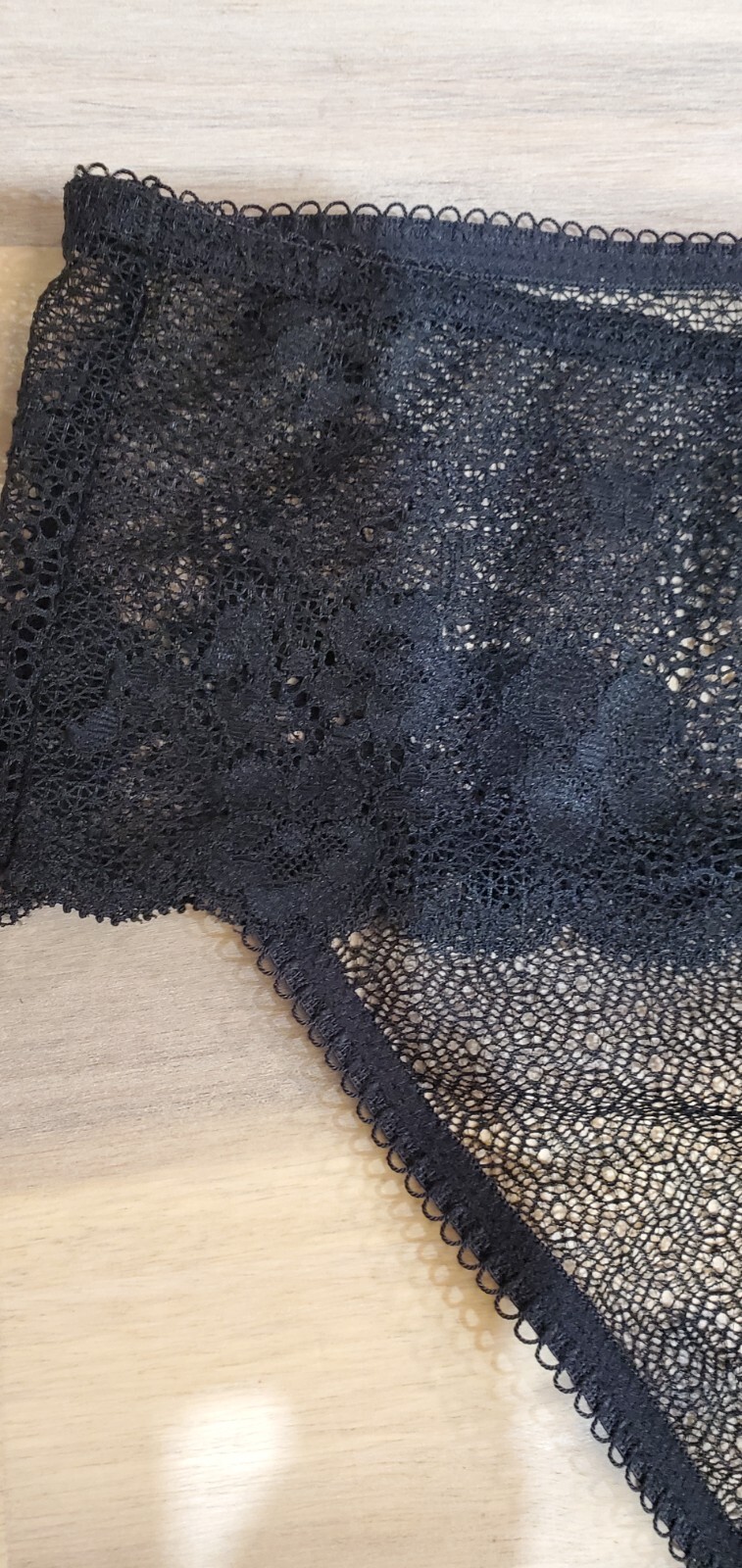 Women’s Jason Wu Sexy Floral Lace Hipster Black Size Medium