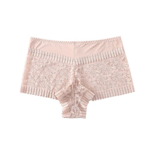 4 Pack Lot Women Sexy Lace Panties Boyshorts Briefs Ladies Underwear Lingeries