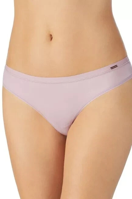 Le Mystere Infinite Comfort Thong Mauve Panty Underwear L46302 Womens Size 10/12