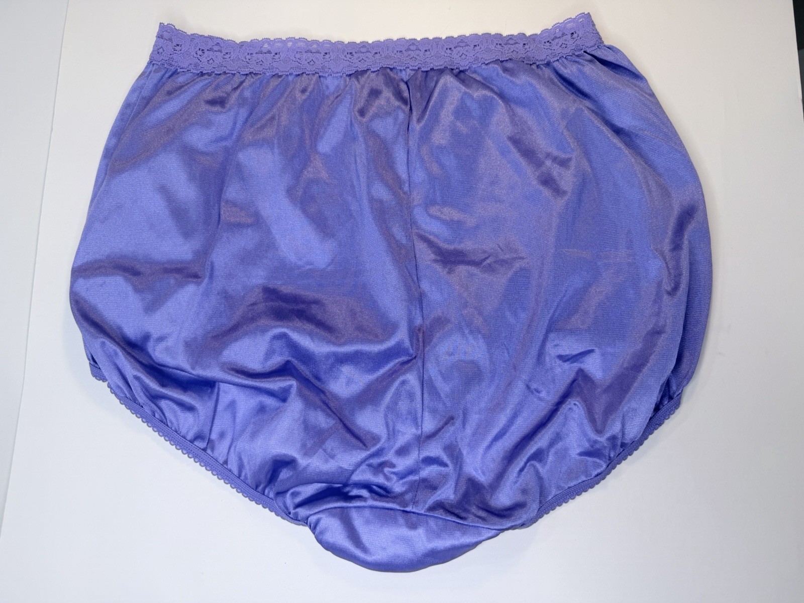 Vintage Lilac Warner’s Brief Women’s Grandma Underwear Granny Panties Nylon 10