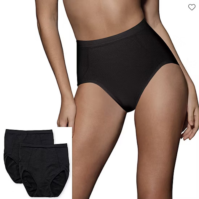 Bali Womens Extra Firm Tummy-Control Seamless Brief Underwear 2 Pack X245- M/M
