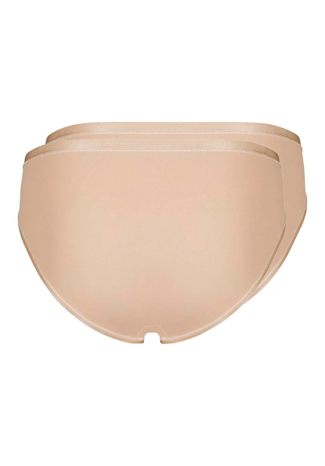 Huber Womens Waist Briefs 2 Pack Be Mine Beige Nude Skin Tone 36 – 48 NEW
