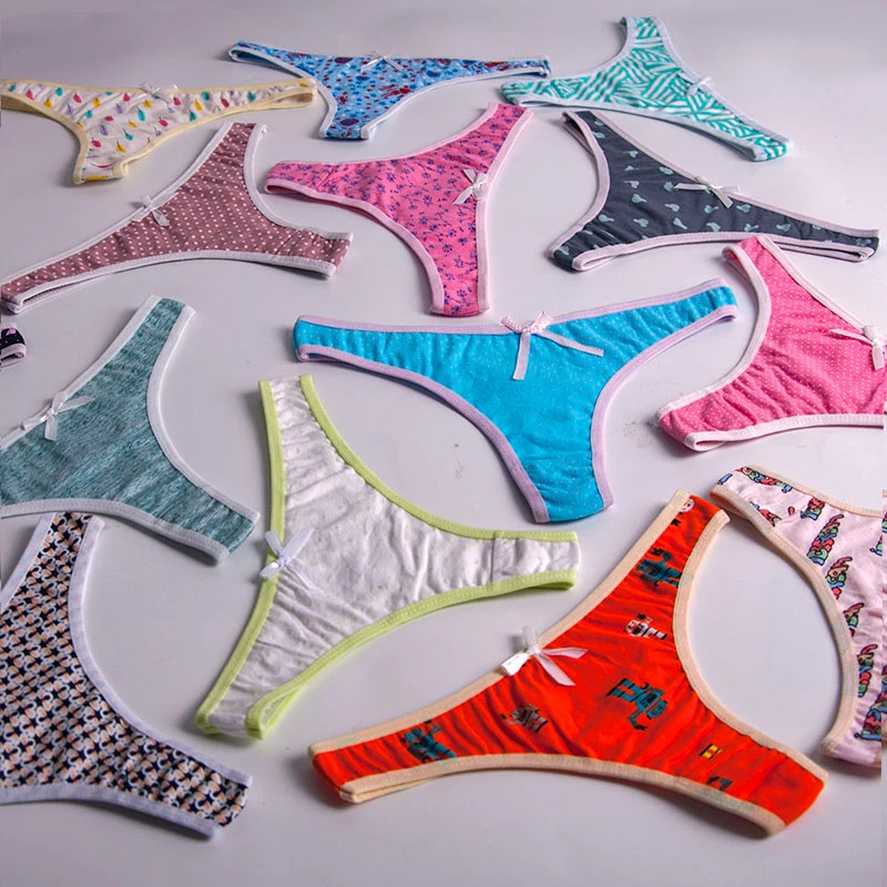 Lace Thong G String Panties Low Rise T Back Breathable Soft Stretch Underwear