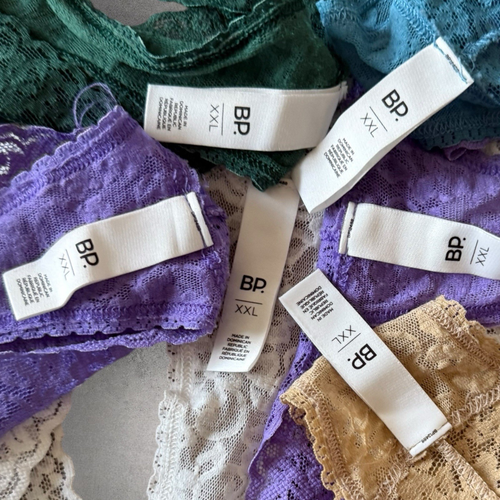 NWOT Nordstrom Thong underwear Bundle Size XXL