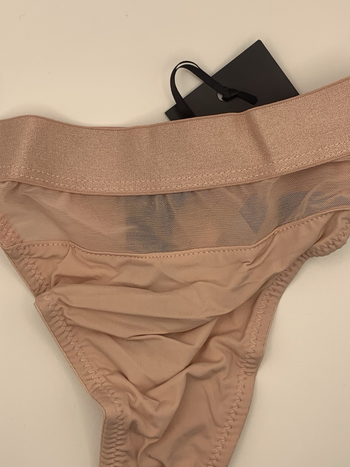 Pour Moi Cosmetic Pink India High Leg Thong 10 BNWT Freepost