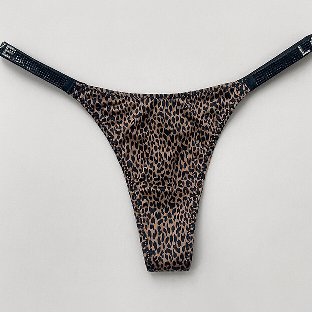 3 Pack Lot Sexy Womens Panties Thong G string Bikinis Ice Silky Brief Lingeries