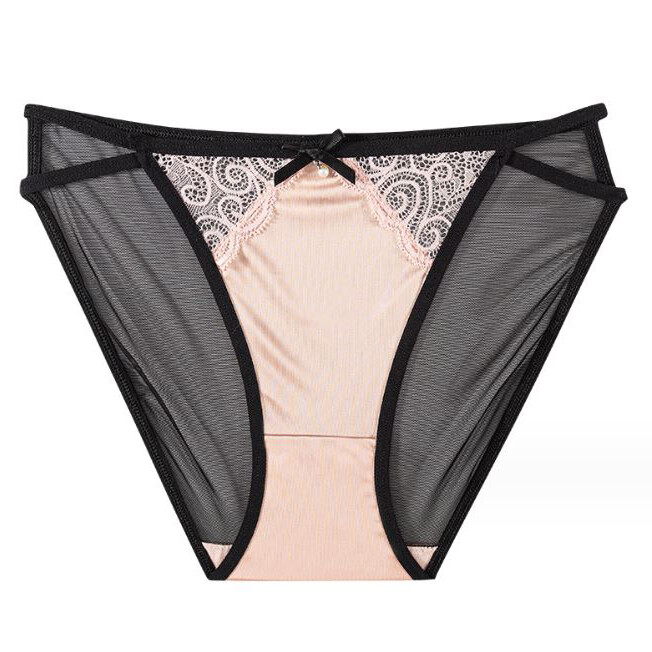 1/6 Pack Lot Womens Sexy Lace Satin Panties String Bikinis Brief Vintage Thongs