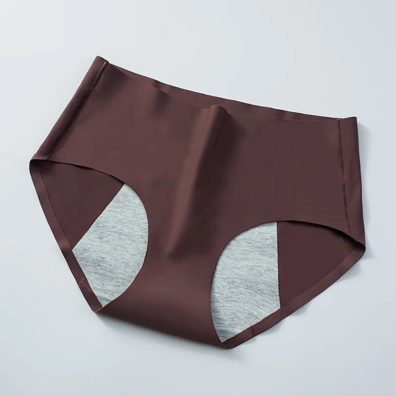 Mid Rise Period Brief Panties Leak Proof Absorbent Breathable Comfortable Fit