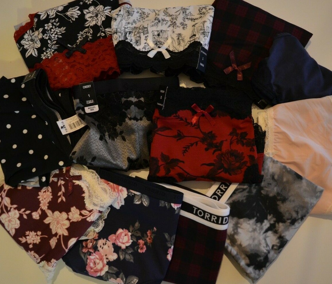 (2-PACK) Women’s Torrid Panties Underwear NWT Sz. 00 – 6 PICK YOUR STYLE & SIZE