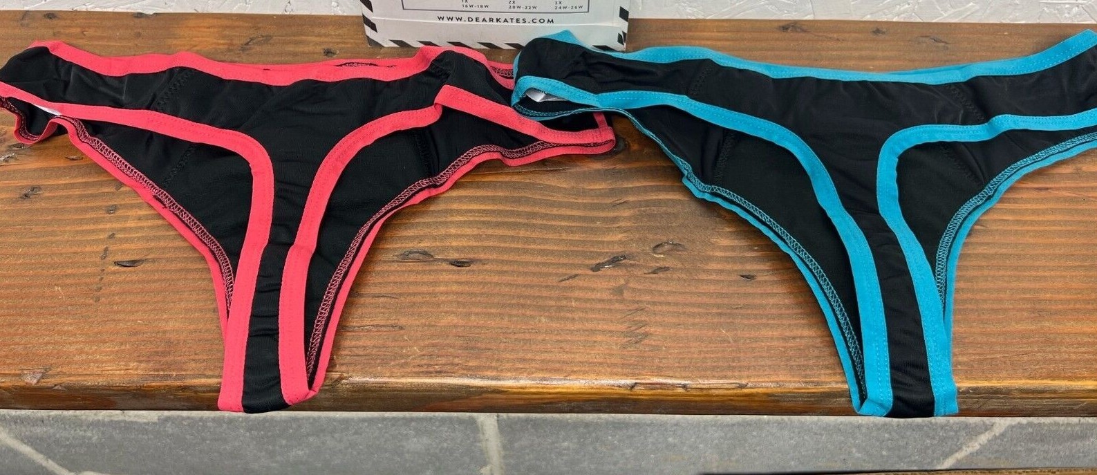 Dear Kate Hazel Thong and Hipster Styles – Colors & Sizes – Designed for Workout