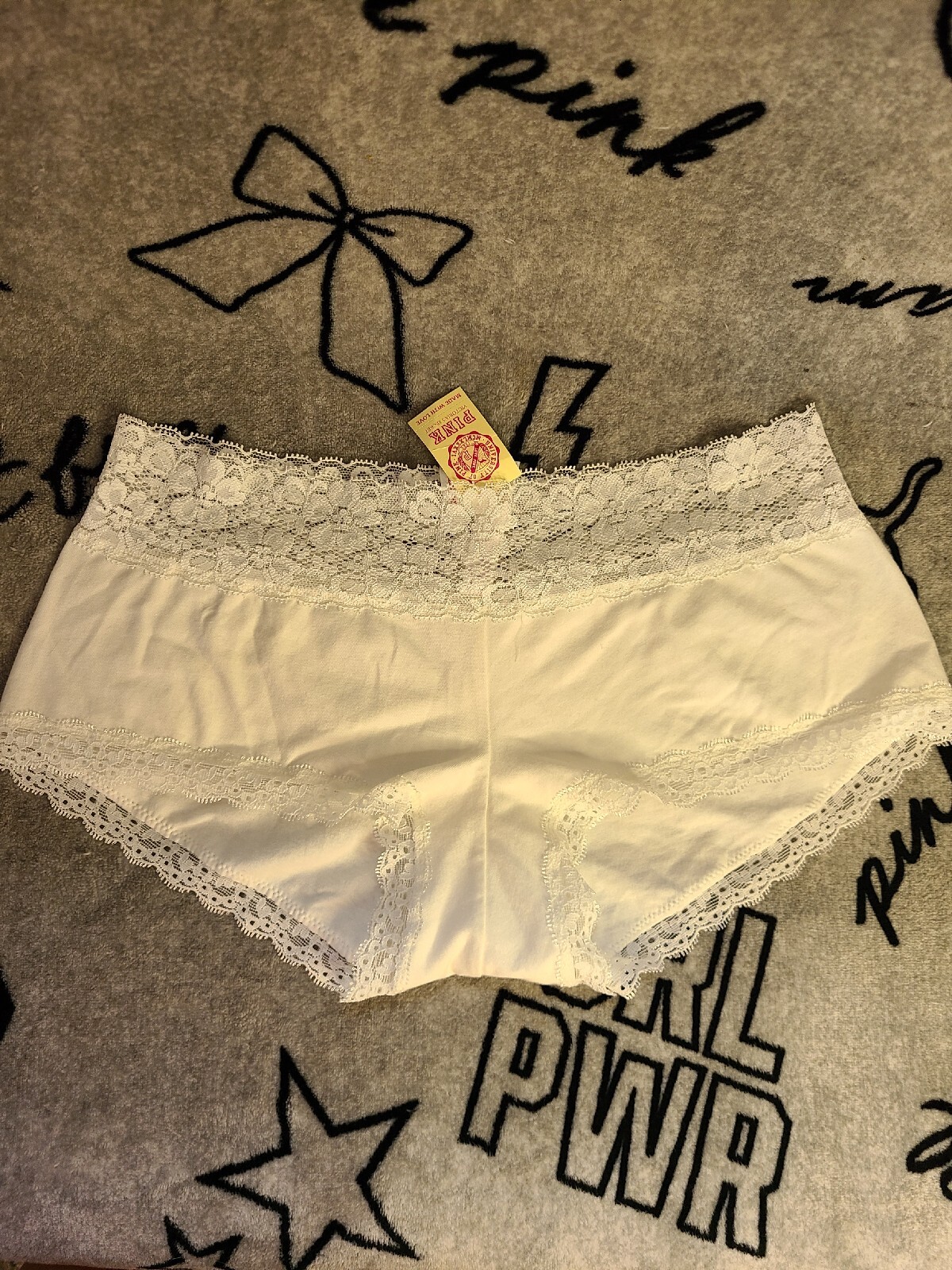 🔥 Rare Vintage Y2K PINK Hipster Panty Bundle Sz M ❤️🤍